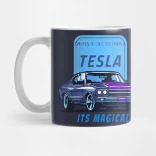 Tesla Car Mug